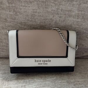 kate spade Tan and Black Crossbody Bag